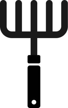 rake web icon vector illustration