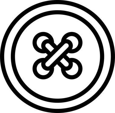 düğme web simge vektör çizim