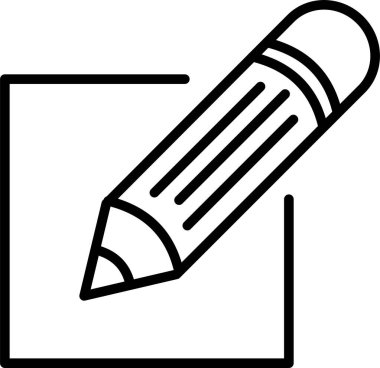 kalem web simge vektör çizim