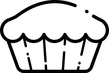 turta web simgesi vektör illüstrasyonu