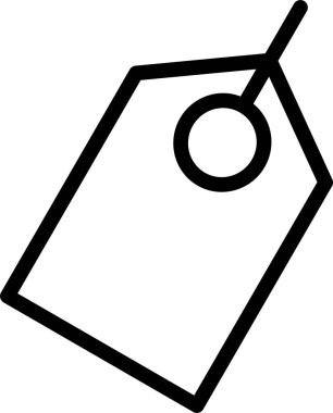 indirimli web simgesi basit vektör illüstrasyonu