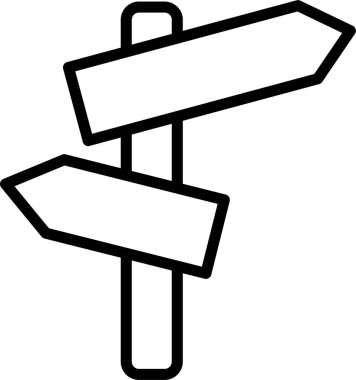 Okları yönlendir. Web simgesi basit tasarım 