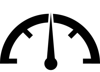 hız göstergesi web simge vektör çizim