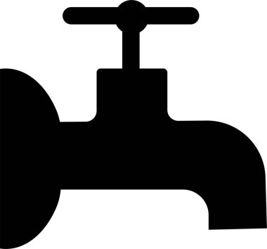 musluk web simge vektör çizim