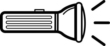 El feneri ağ simgesi vektör illüstrasyonu