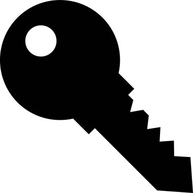 anahtar web simge vektör çizim