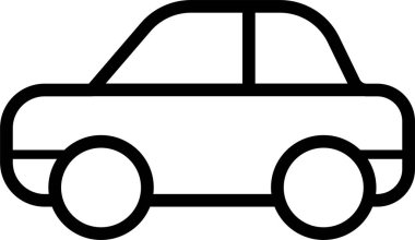 Araba web simge vektör çizim