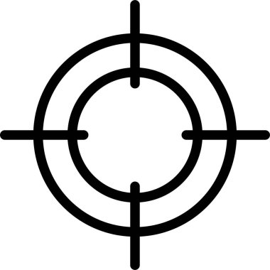 hedef web simge vektör çizim