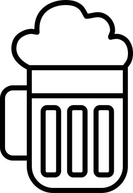 bira bardağı simgesini ana hatlarıyla iç