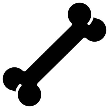 kemik ağı ikon vektör illüstrasyonu