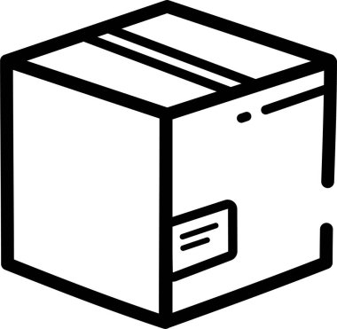 Beyaz Arkaplanda Modern Simge Vektörü 