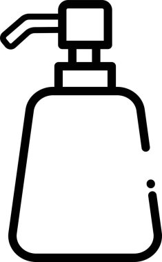 Banyo sabunu ikon vektör çizimi