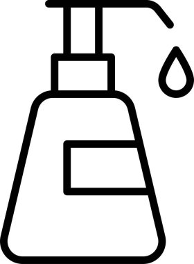 Banyo sabunu ikon vektör çizimi