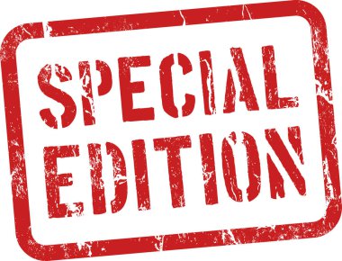 özel sürüm grunge pul vektör illüstrasyonu