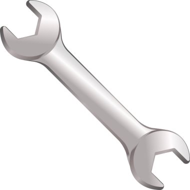 Beyaz arkaplanda anahtar web simgesi basit tasarımı 