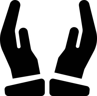 İki siyah el sembolik olarak birlikte yukarı kalkıyor.