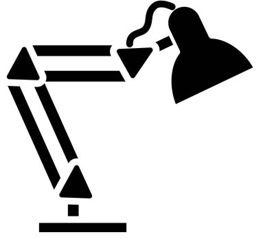 Lamba silueti. Web simgesi basit illüstrasyon