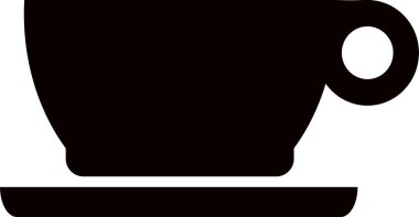 kahve fincanı vektör çizimi tasarımı