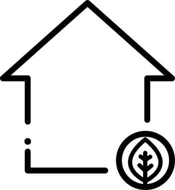  Eko ev simgesini anahat tarzı