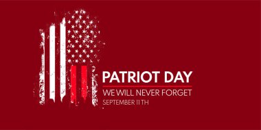 Vatanseverlik Günü arkaplanının vektör çizimi