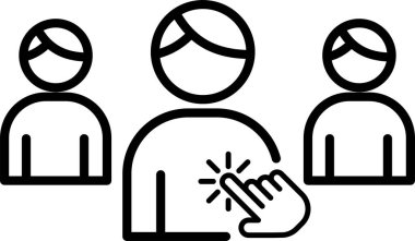 Yardım edin! Web simgesi basit illüstrasyon