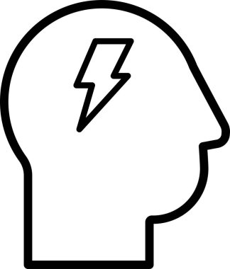 Güç. Web simgesi basit illüstrasyon