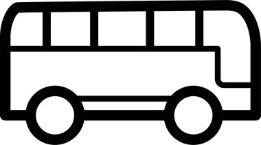 Nakliye aracı. Web simgesi basit tasarım