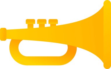 Açık sarı trompet illüstrasyonu kapakçıkları gösteriyor