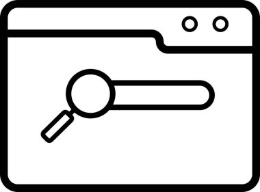Web tasarım ikonu vektör illüstrasyonu