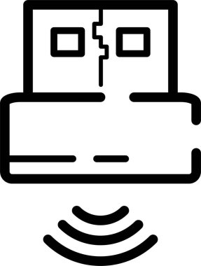 Kablosuz sinyal yayan bozuk usb flaş belleği