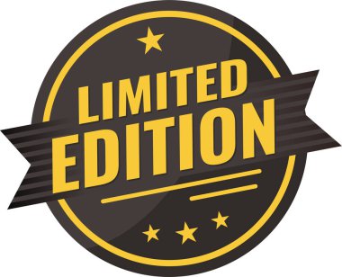 sınırlı sürüm vektör illüstrasyonu