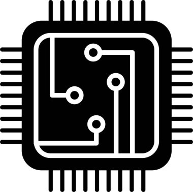 devre simgesi, ticari kullanım için basit doğrusal resim