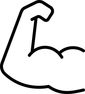 Kas kasları güçlü bir şekilde yukarı doğru hareket ediyor.