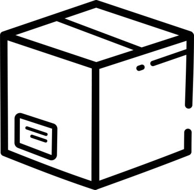 Beyaz Arkaplanda Modern Simge Vektörü 