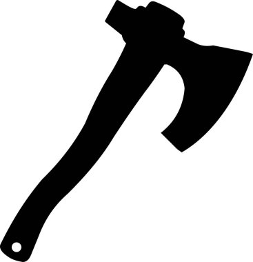 Balta. Web simgesi basit tasarım