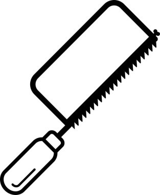 Sivri uçlu kesme bıçağı içeren el bilgisayarı testeresi aracı