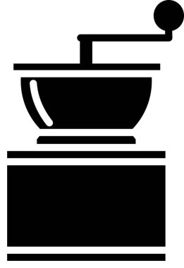 Kahve öğütücü, temel doğrusal resim