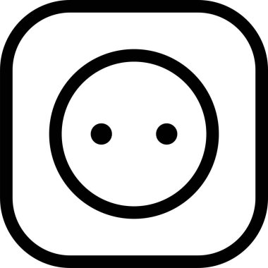 Emoji Face Simgesi, Beyaz Arkaplan Modern Görüntü 