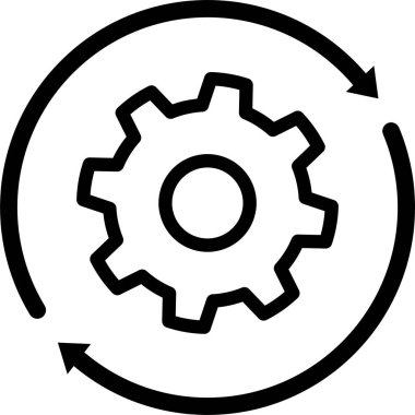 düz dişli dişli ayarları simgesi