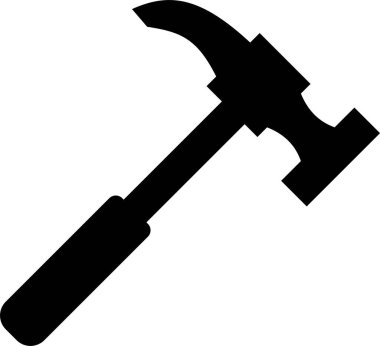 Balta. Web simgesi basit illüstrasyon