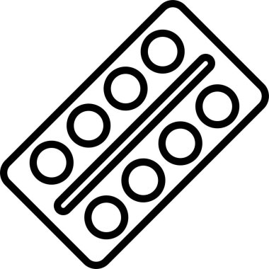 hap simgesi, temel doğrusal resim