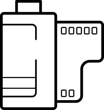 Pil. Web simgesi basit illüstrasyon