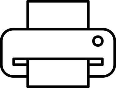 yazıcı, ağ için basit doğrusal resim