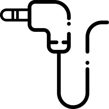 Fiş. Web simgesi basit illüstrasyon