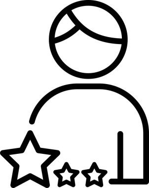 derecelendirme müşteri servisi simgesi, vektör illüstrasyonu