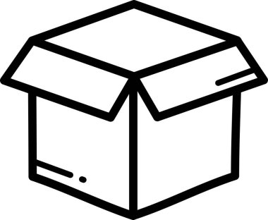 Beyaz Arkaplanda Modern Simge Vektörü 