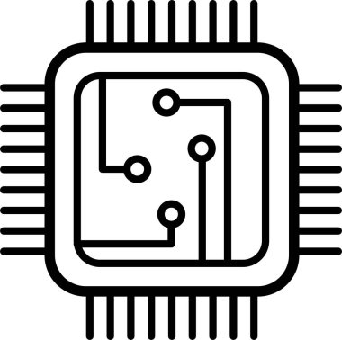 Düz devre kartı. Web simgesi