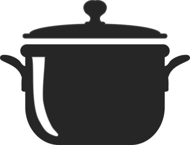 Mutfak simgesini katı bir şekilde pişirmek