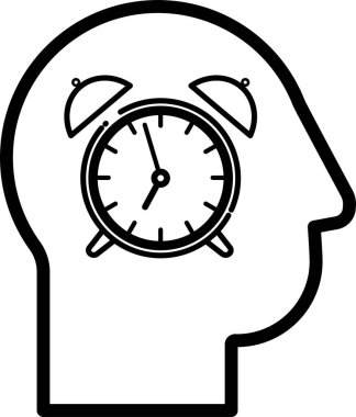 Alarm saat simgesi, özet tasarımı