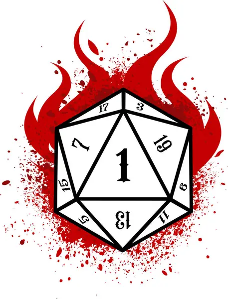 Oyun için zar, tasarım için profesyonel vektör simgesi